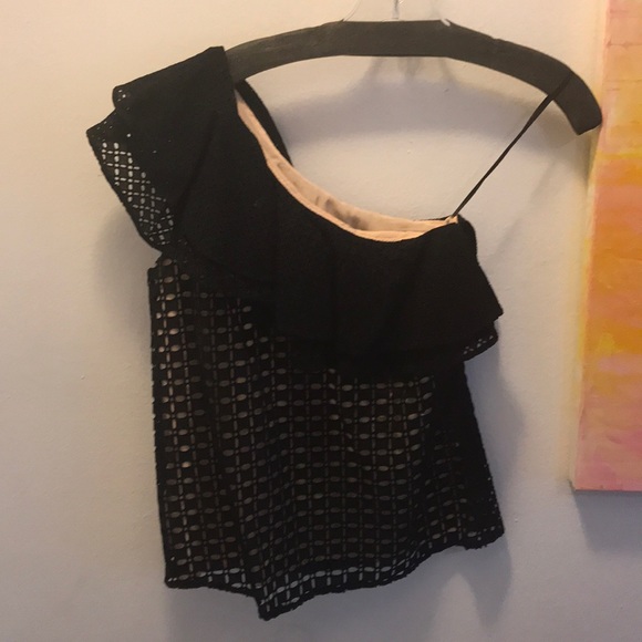 JCrew One Shoulder Top - Picture 4 of 4